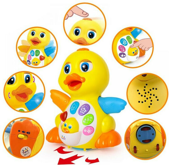 FreeOn Tierchen Dancing Duck mit Musik und Geräuschen für 12++ Monate