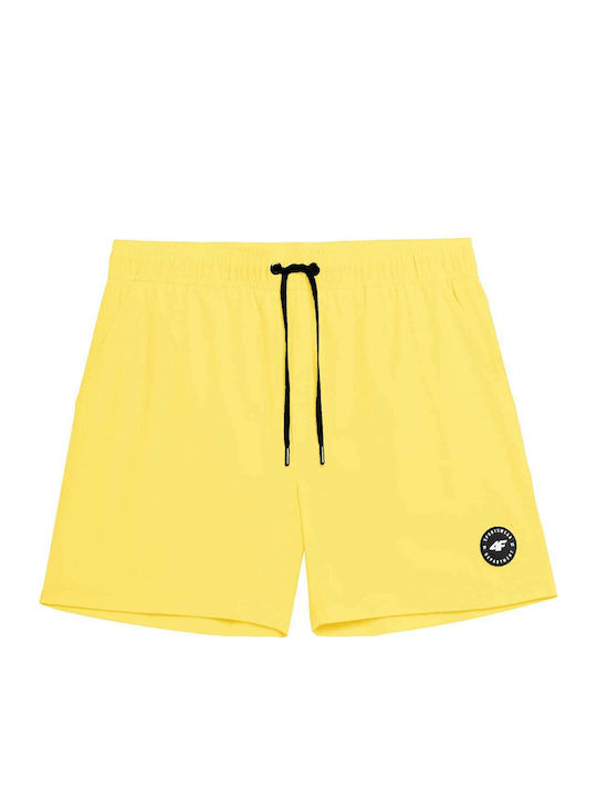 4F Kids Swimwear Swim Shorts Yellow