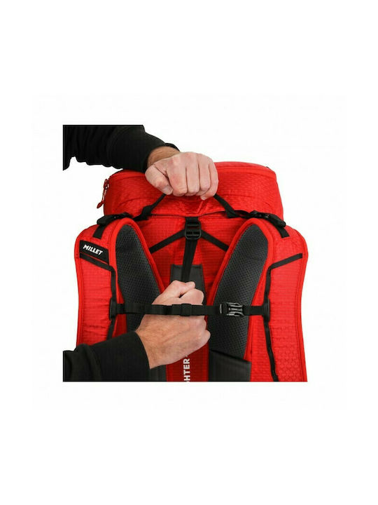 Millet Prolighter 60+20 Ορειβατικό Σακίδιο 80lt Αδιάβροχο Κόκκινο Expedition