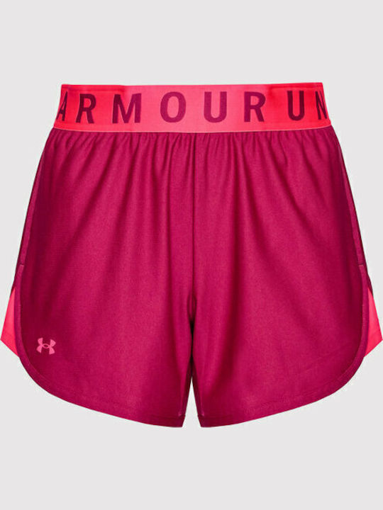 Play Up Women's Sporty Shorts Burgundy