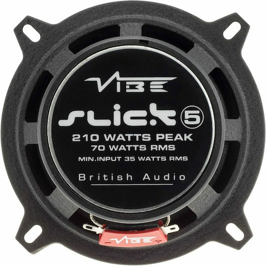 Vibe Audio SLICK 5-V7 Σετ Ηχεία Αυτοκινήτου 5.25" με 70W RMS (2 Δρόμων)