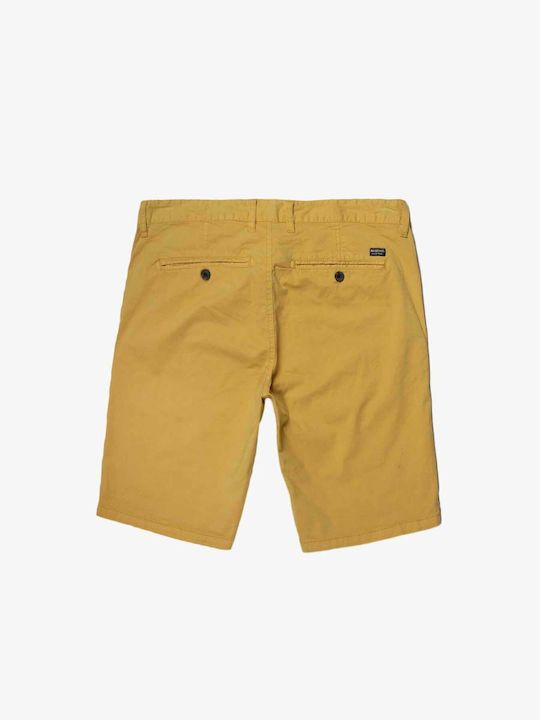 Basehit Men's Shorts Chino Yellow