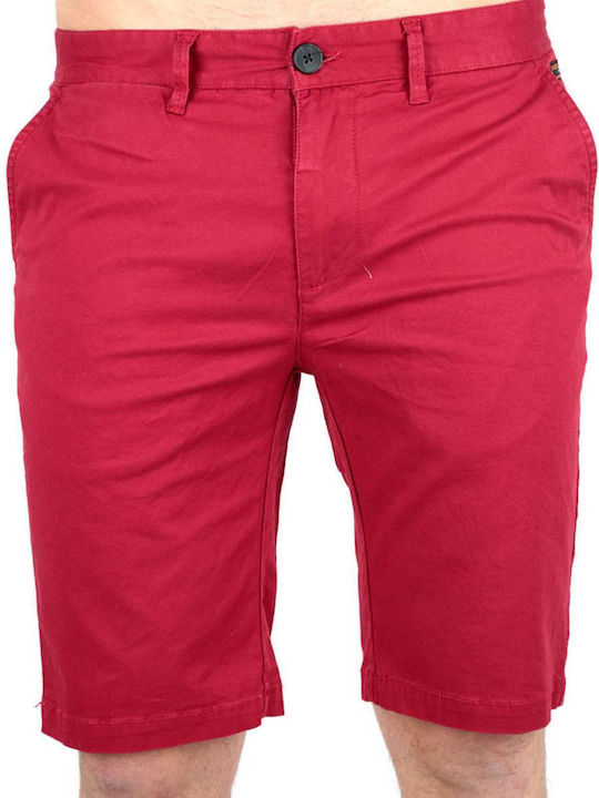 Herrenshorts Chino Rot