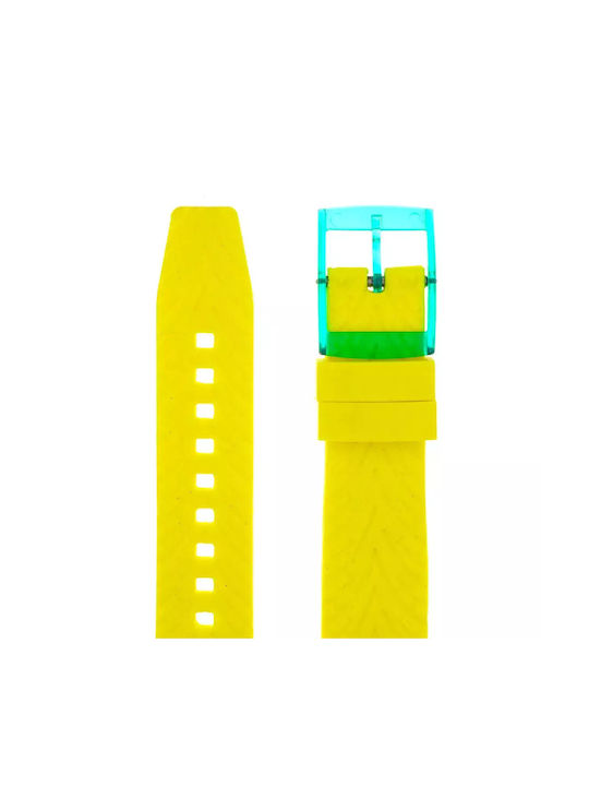 Swatch Καουτσούκ Λουράκι Κίτρινο 18mm