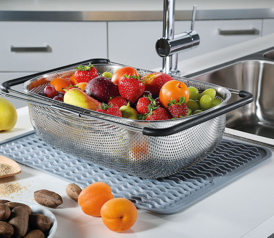 Kuchenprofi Stainless Steel Colander Vegetables 34x24cm 1pcs
