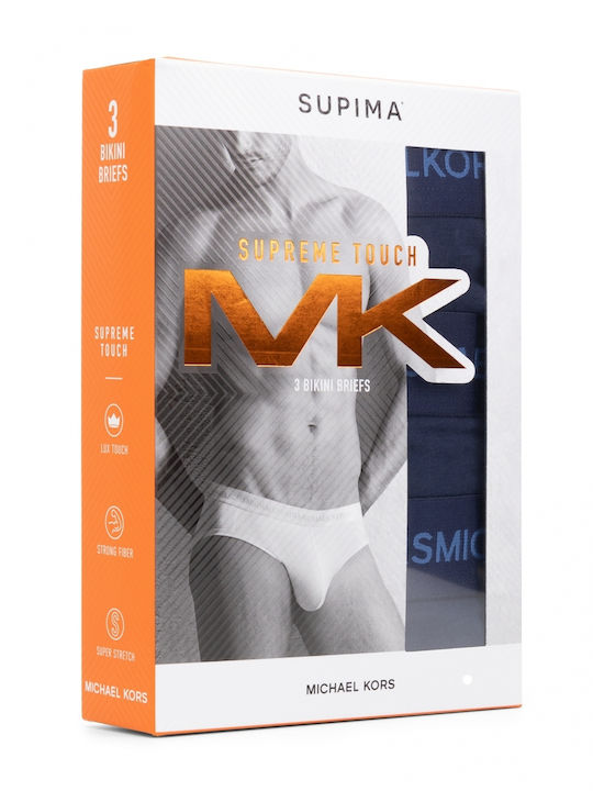 Ανδρικά Σλιπ Μπλε 3Pack