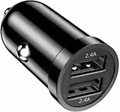 Auto Gs TN-B006 Зарядно за кола 2.4Спецификация с Портове: 2xUSB Сребрист Цвят