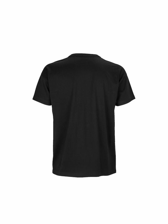 Sol's Ανδρικό Διαφημιστικό T-shirt Κοντομάνικο Deep Black