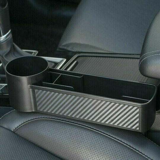 Carman Car Cup Holder Multiple use 1 Position for Seat Back in Black Color