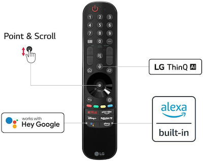 LG Smart Τηλεόραση 65" 4K UHD LED 65UQ81006LB HDR (2022)