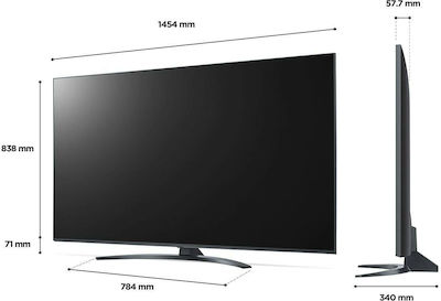 LG Smart Τηλεόραση 65" 4K UHD LED 65UQ81006LB HDR (2022)