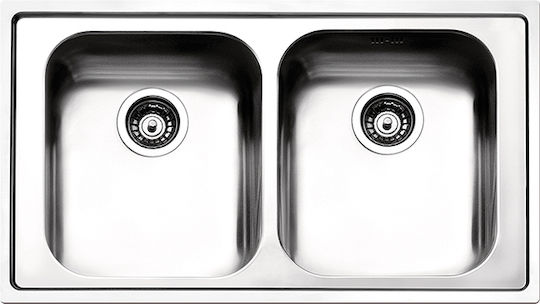 Apell Venezia 8330 Ένθετος Inox Μ86xΠ50cm Apell Venezia 8330 Ένθετος Inox Μ86xΠ50cm