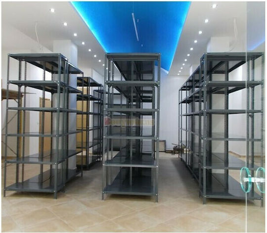 Δημητρουλάκος Ράφι Dexion Γκρι Μ92xΠ38εκ.