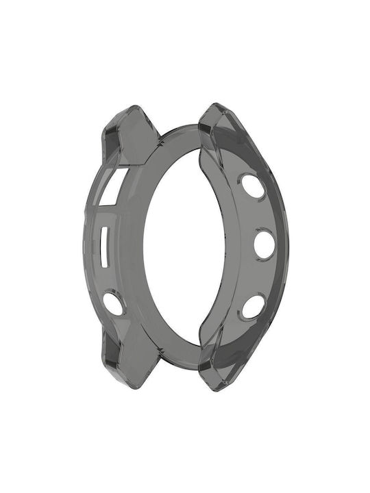 Tech-Protect Defense Carcasă de Silicon în culoarea Negru pentru Garmin Fenix 7