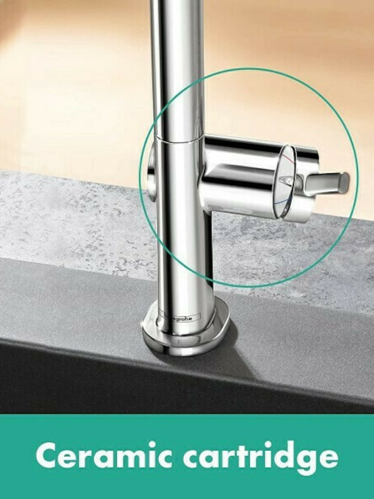 Hansgrohe Talis M54 S Смесител за кухня, настолен, сребрист