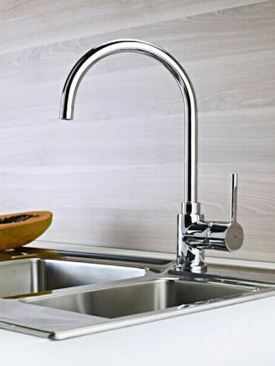 Teka IN 995 Fashion Tall Kitchen Faucet Counter White