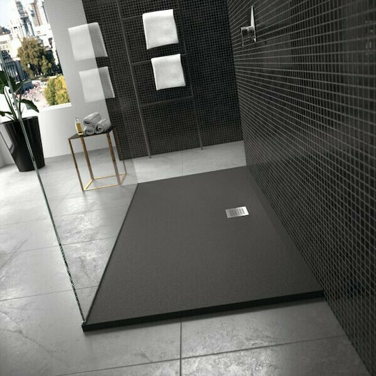 Ideal Standard Rectangular Artificial Stone Shower White Ultra Flat S 120x100x3cm