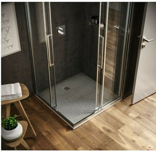 Ideal Standard Ultra Flat S Ορθογώνια Ντουζιέρα Τεχνητής Πέτρας 200x100cm Λευκή