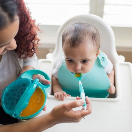 Dr. Brown's Baby Food Bowl made of Plastic Green 2pcs