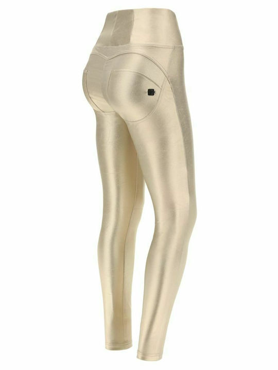 Freddy Women's Long Legging High Waisted Gold