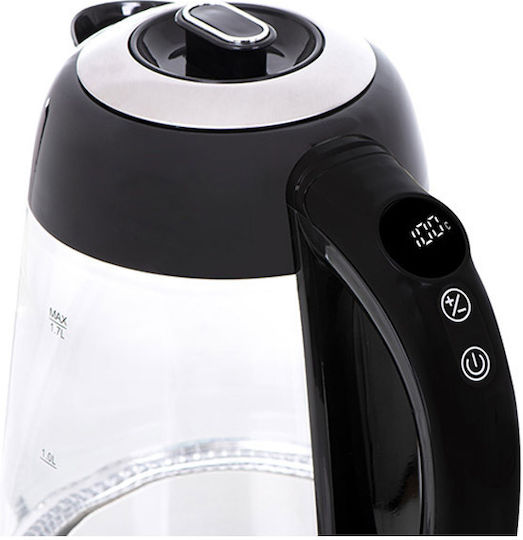 Adler AD-1285 Електрическа Кана 1.7л 2200W Черна
