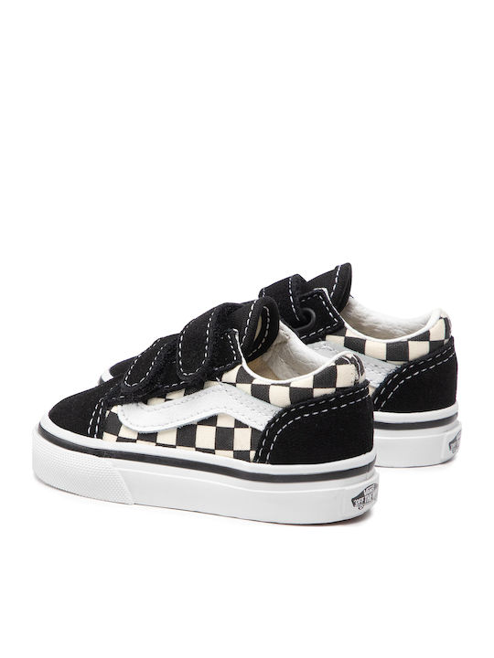 TD Old Skool V Παιδικά Sneakers με Σκρατς Μαύρα