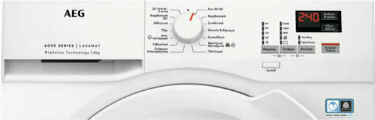 AEG L6FNK49IWG Waschmaschine 9kg mit Dampftechnologie 1400 Umdrehungen 914915257