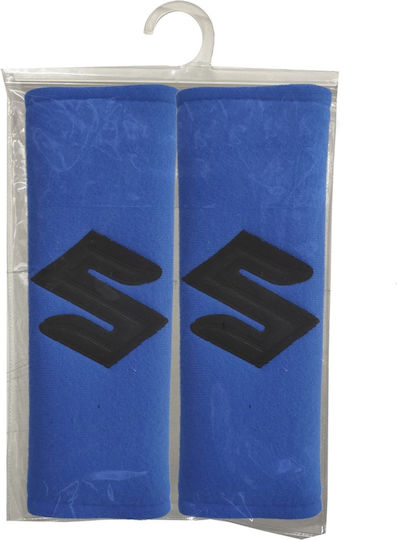 Race Axion Autositzgurt-Pads Suzuki Blau 2Stück