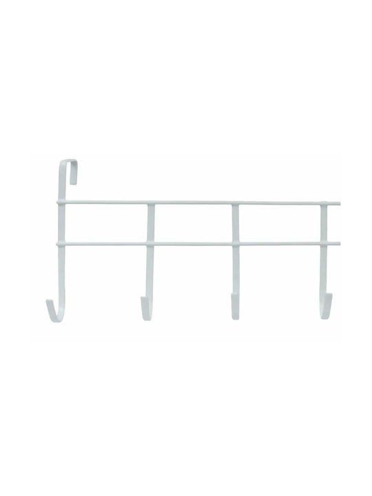 Viosarp Door Hook 6 Slots Metallic