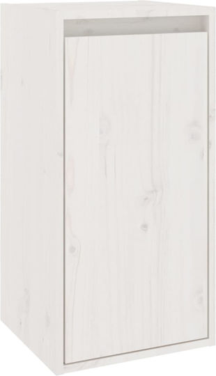 Wooden Living Room TV Unit White L190xW30xH140cm