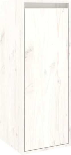 Wooden Living Room TV Unit White L190xW30xH140cm