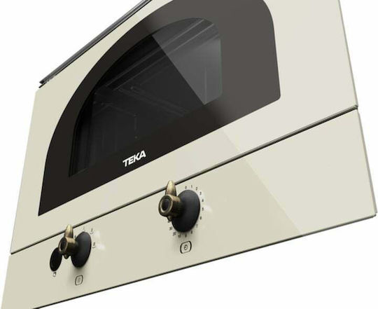 Teka MWR 22 BI Vanilla Brass Eingebauter Mikrowellenherd 22Es Weiß