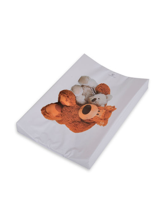 Cangaroo Bears Fabric Soft Changing Pad White 44x67cm