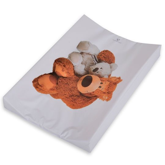 Cangaroo Bears Fabric Soft Changing Pad White 44x67cm