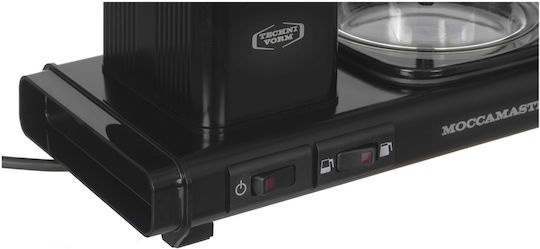 Moccamaster KBG 741 Select Filter Coffee Machine 1520W Black