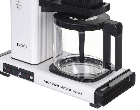 Moccamaster KBG 741 Select Filter Coffee Machine 1520W Off-White