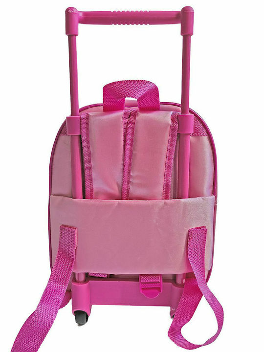 School Bag Trolley Kindergarten in Pink color