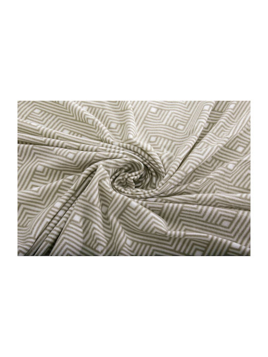 Family Enterprise Blanket Fleece Queen 220x240cm. Beige