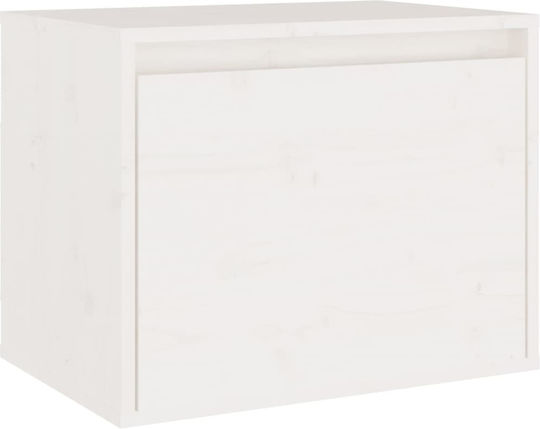 Wooden Living Room TV Unit White L150xW30xH100cm