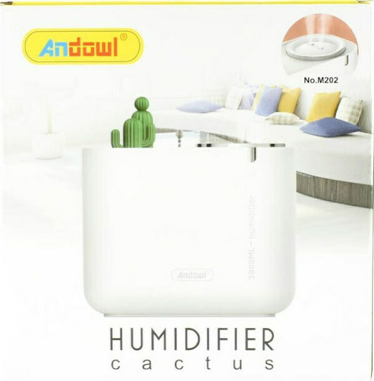 Andowl Humidifier 4W for Spaces 20m²