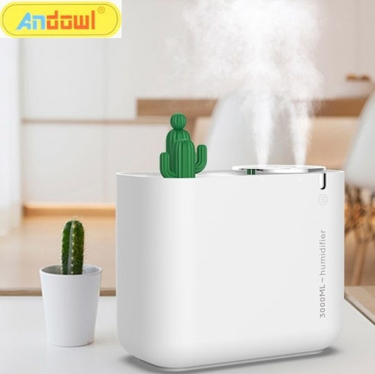 Andowl Humidifier 4W for Spaces 20m²