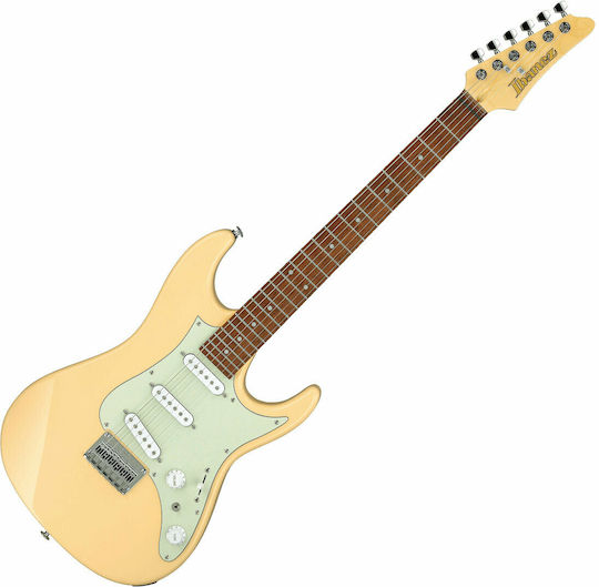 Ibanez AZES31 Електрическа Китара Stratocaster с SSS Конфигурация на Пикапите Слонова кост
