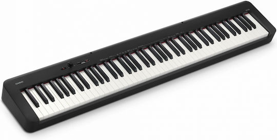 Casio Electric Stage Piano CDP-S110 with 88 Weighted Keys and Headphone Output and Computer Connection Black