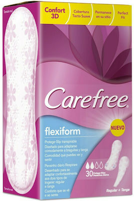 CareFree Flexiform Daily Liners for Normal Flow 2 Drop 30pcs