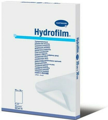 Hartmann Hydrofilm Waterproof & Sterilized Plasters 30x20cm 10pcs