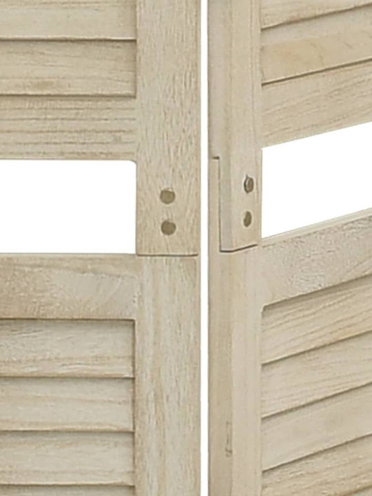 vidaXL Decorativ Paravan Lemn cu 6 Panouri 210x165cm