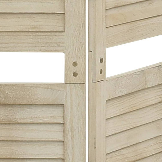 vidaXL Διακοσμητικό Παραβάν Ξύλινο με 6 Φύλλα 210x165cm