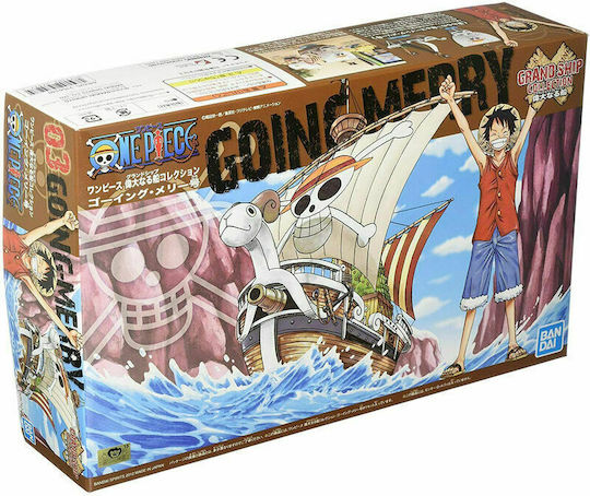 One Piece Going Merry Model Kit Vehicle Replica Length 13cm