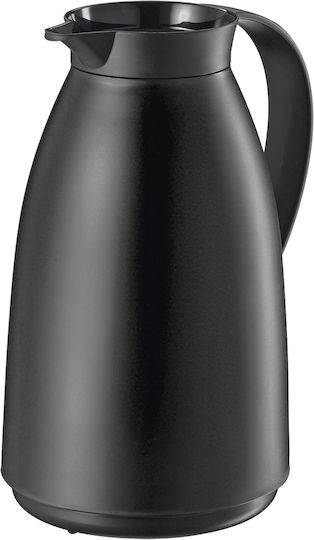 Cilio Imola Glass Thermos Jug 1lt Black