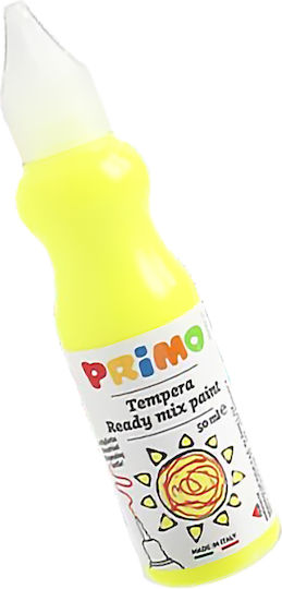 Primo Ready Mix Τέμπερα Ζωγραφικής Yellow Fluo σε Μπουκάλι 50ml